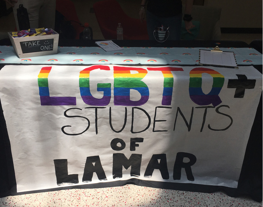 lgbtq+  painted banner